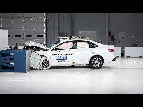 2023 Volkswagen Jetta updated moderate overlap front IIHS crash test