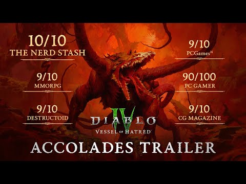 Diablo IV | Vessel Of Hatred | Launch Accolades