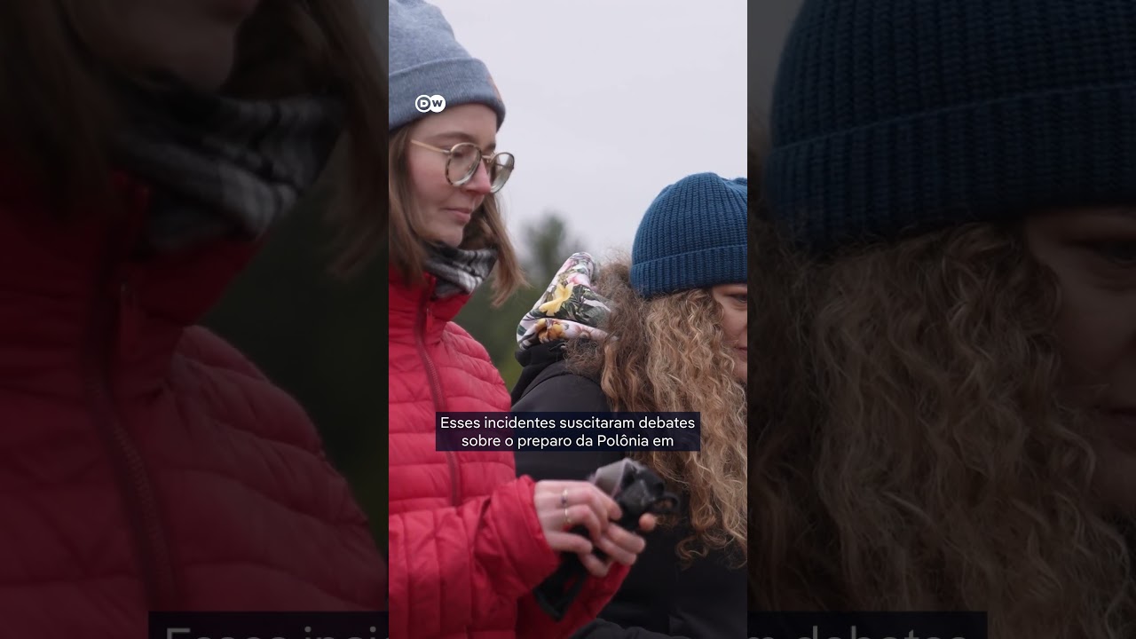 Civis na Polônia se preparam para a guerra TV Online Civis na Polônia se preparam para a guerra