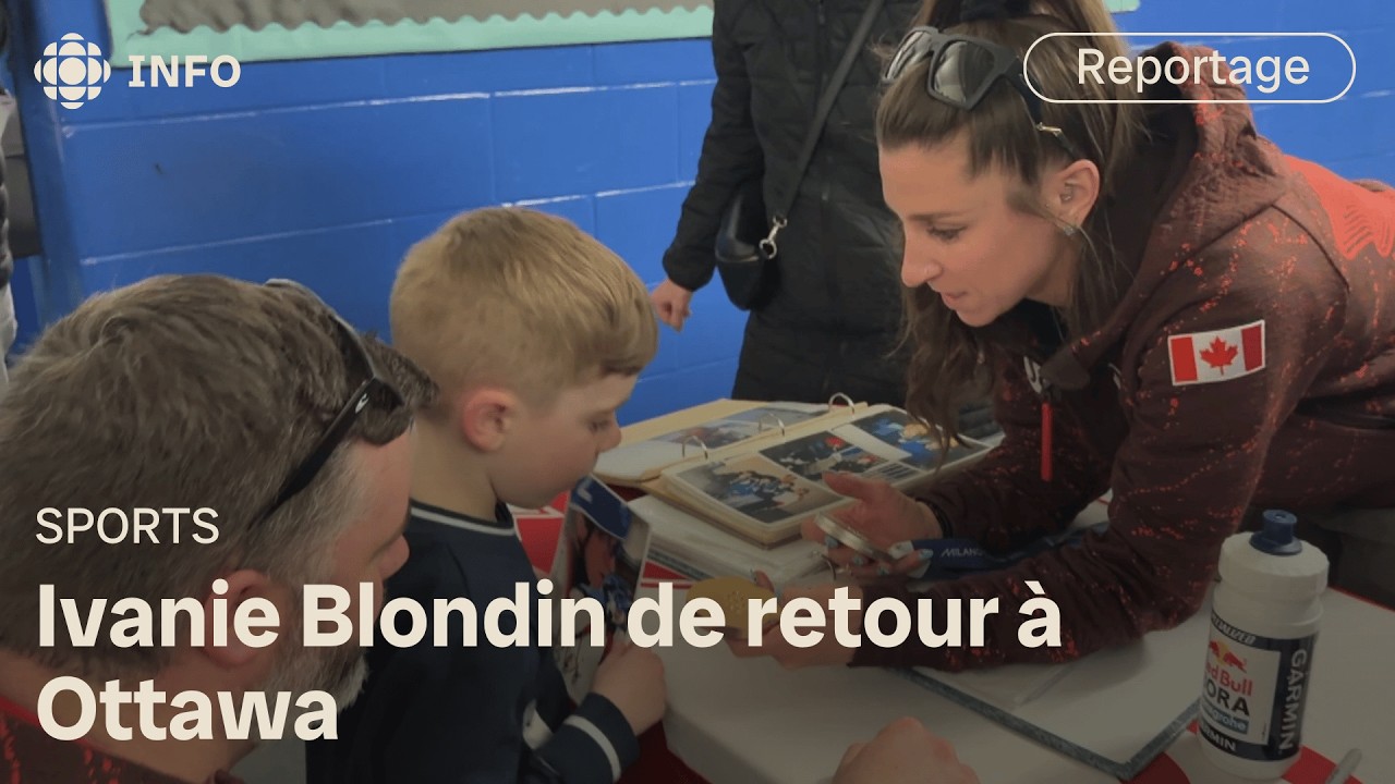 De retour à Ottawa, Ivanie Blondin boucle la boucle