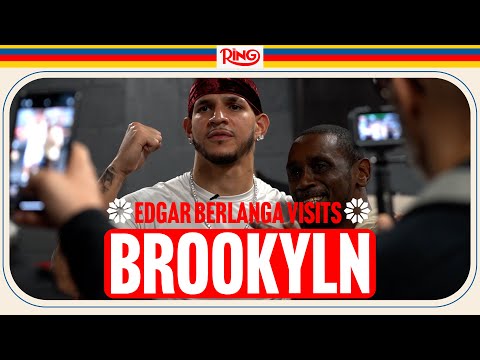 Edgar Berlanga Visits Childhood Gym In Brooklyn