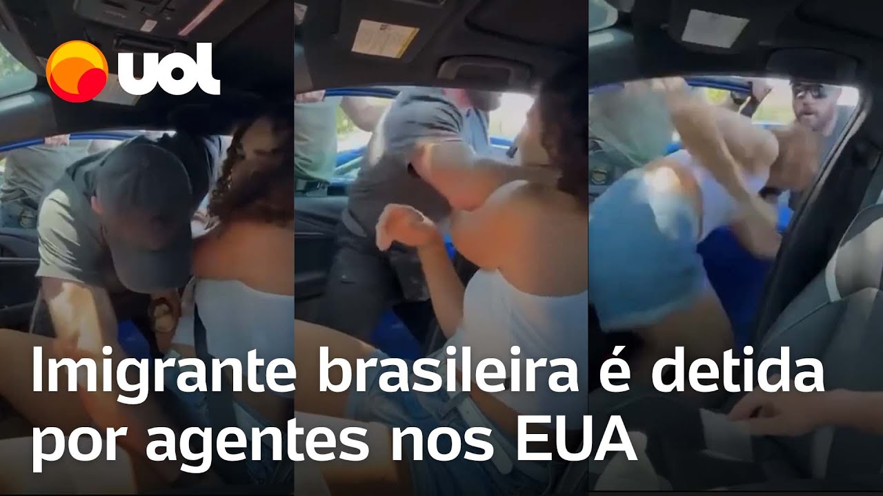 Brasileira trans é detida por agentes da imigração nos EUA; vídeo mostra momento da detenção