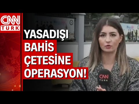 İstanbul'da yasadışı bahis çetesine operasyon