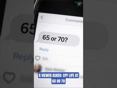 CPF LIFE 65 vs 70: This Is NOT a Money Question #CPFLIFE #CPF #retirementplanning # #finance