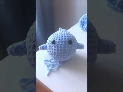 StoryBoard 2 de la vidéo Crocheting a wee duck  #crochet #shorts