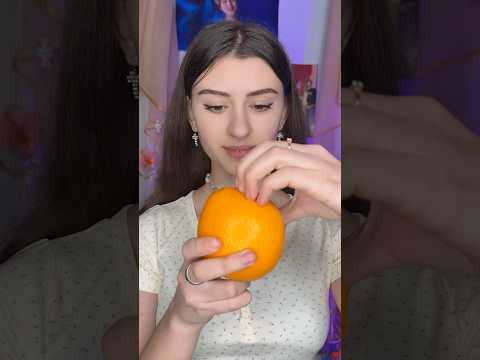 An ORANGE WITH WHAT?!😱 #funny