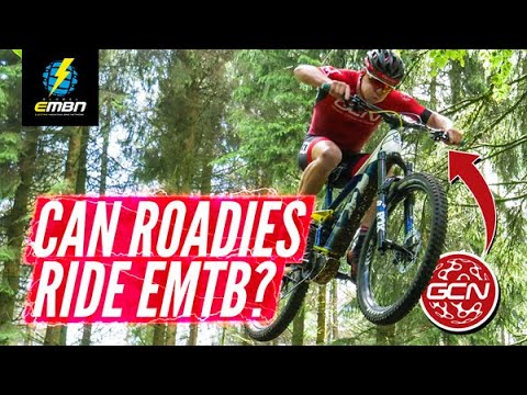 Can Roadies Ride EMTB? - EMBN Takes Hank From GCN To The Bike Park