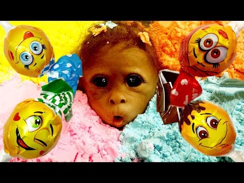 CANDY & SAND Johny Johny Yes Papa Nursery Rhymes Songs for Kids, toddlers Learn Colors With Johny