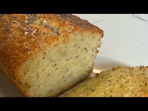 الكيكة اللي رح تدمنوها 🍋 كيك الليمون والخشخاش بمذاق خيالي!