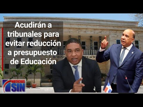 Oposición advierte acudirá a los tribunales para evitar reducción a presupuesto de Educación