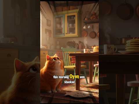 Man vs. Cat: The Fish Fight! 😹🐟 #short #cartoon #cat #catvideos #cartoonforkids #shortvideo