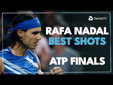 Rafael Nadal's Best Shots At The ATP Finals!