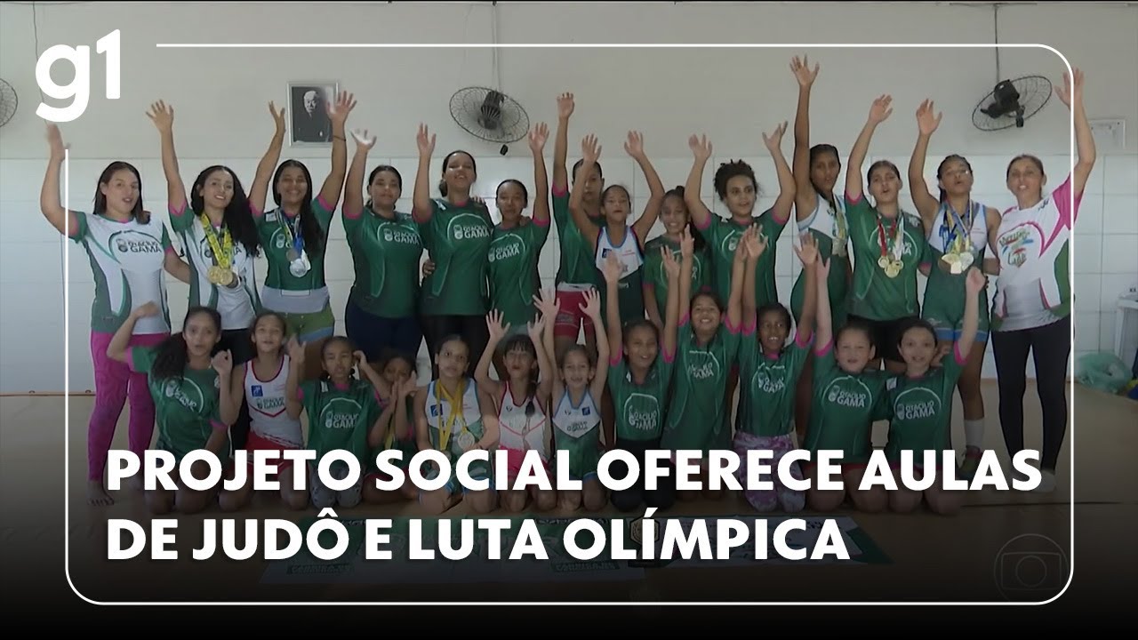 Jornal Hoje: projeto social projeto social ‘Meninas na Luta’ atende dezenas de jovens da Paraíba