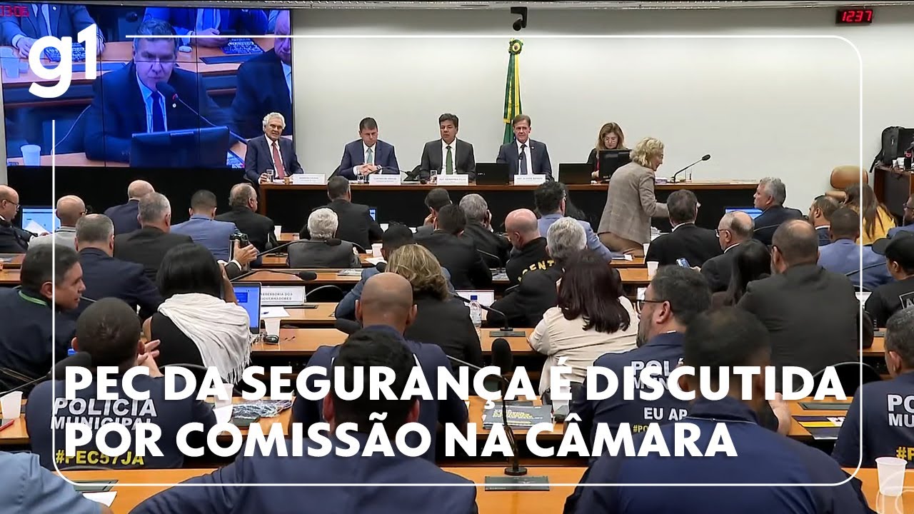 PEC da Segurança é discutida por comissão especial na Câmara