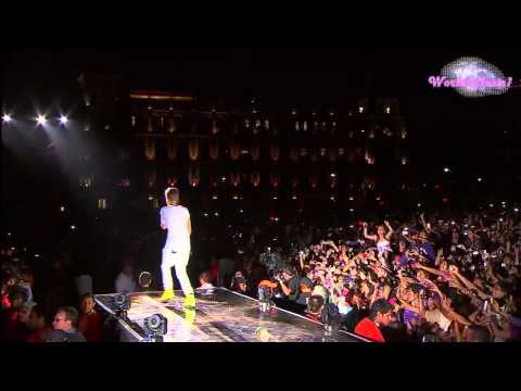 Justin Bieber - One Less Lonely Girl (En El Zocalo De México Oficial HD)