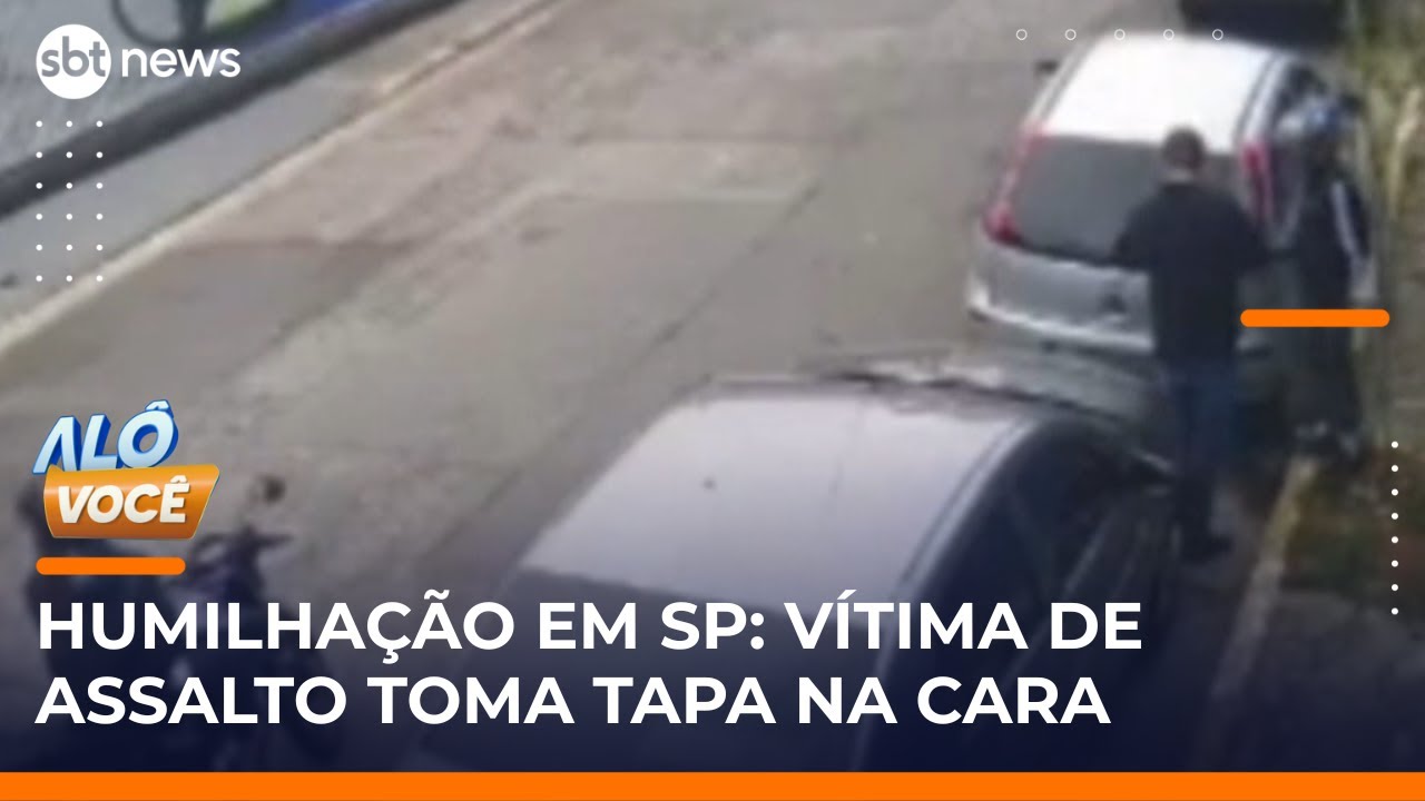 Gerente é assaltado e toma tapa na cara | #PrimeiroImpacto