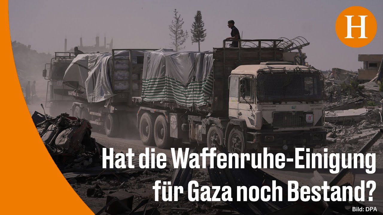 Gazastreifen: Israel will Waffenruhe wieder einhalten