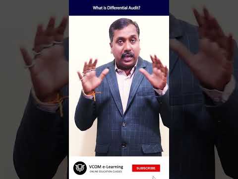 What is Differential Audit?- #Shortvideo – #auditing  – #bishalsingh -Video@94