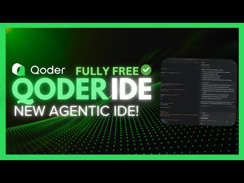 Qoder: NEW AI IDE - First Ever Context Engineered Editor Cursor + Windsurf Alternative! FULLY FREE!