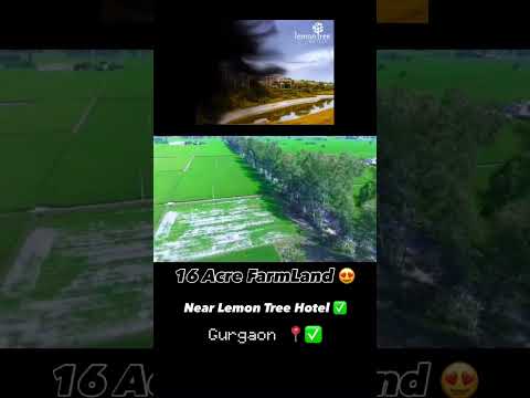 🌿 16 Acre Farmland Near ITC Grand Bharat 🌿📍 Prime Location – Bang on 33 Ft Road🏡 Neighbour #viral