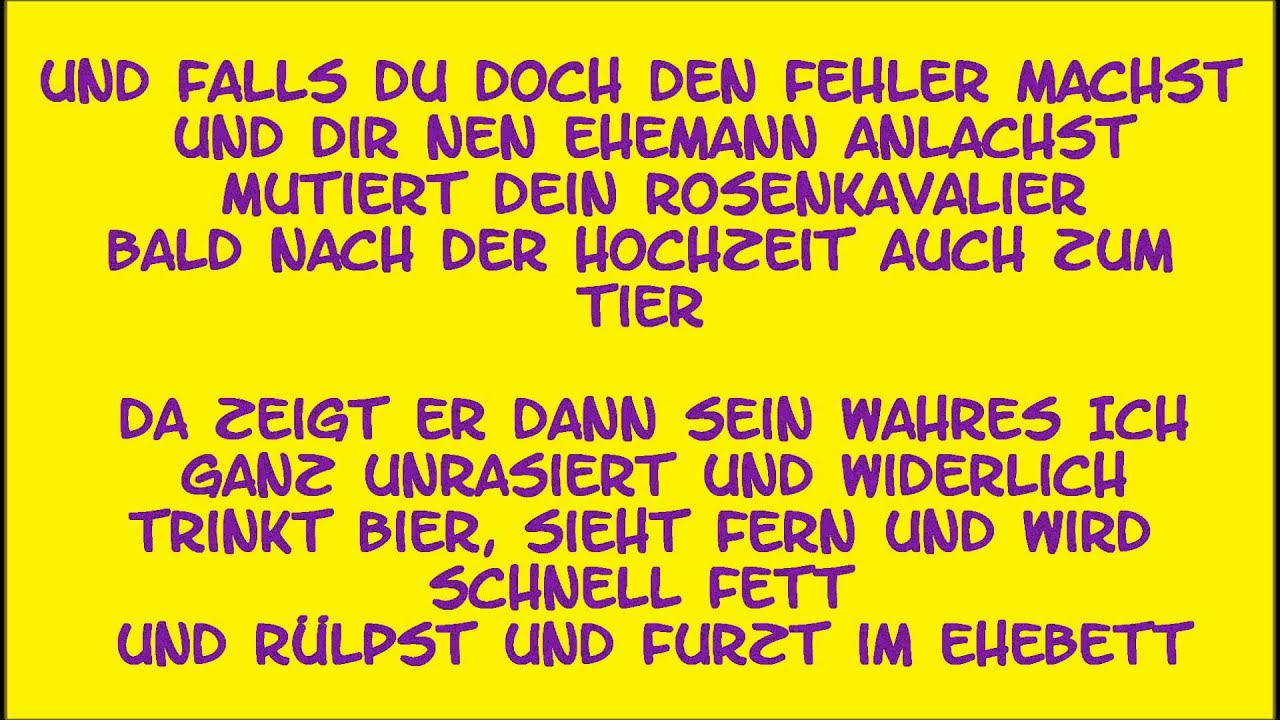 Männer Sind Schweine Text Männer Sind Schweine Text