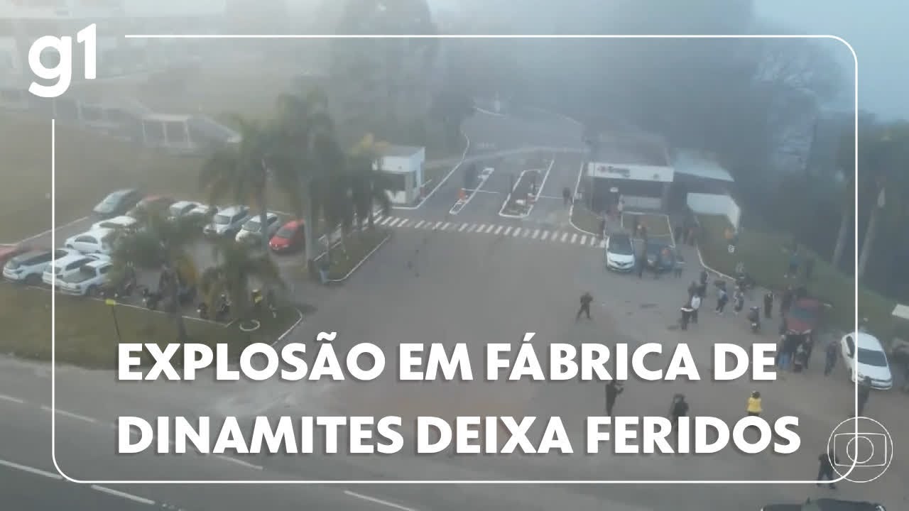 Fábrica de dinamites explodiu na cidade de Quatro Barras Curitiba