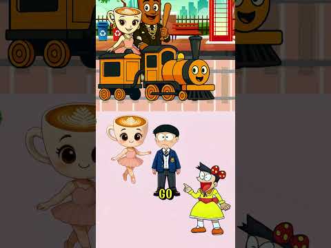 hãy giúp Nobita lên xe với bố mẹ #trending #games #viral #cartoon #funny