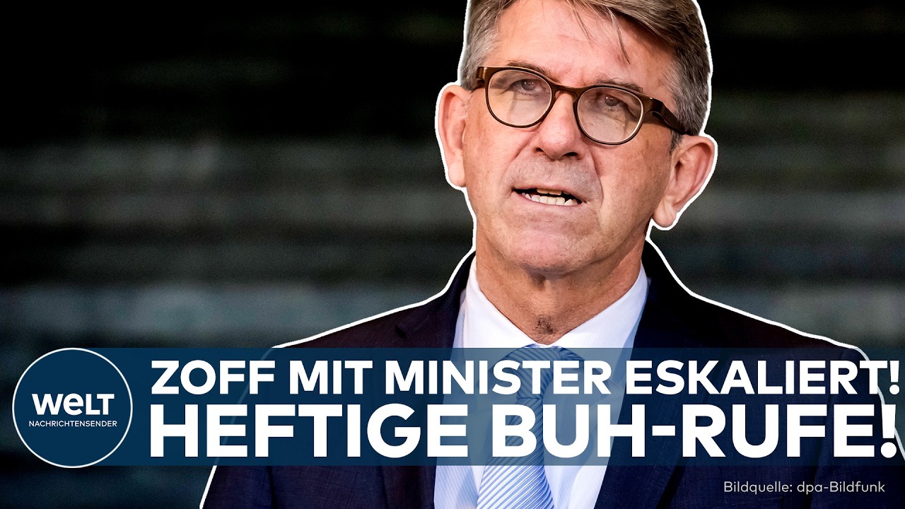 LEIPZIGER BUCHMESSE: Streit um Minister schaukelt sich weiter hoch – Buh-Rufe übertönen Weimer-Rede!