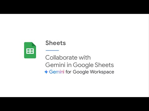 Gemini: Your always-on AI assistant in Sheets