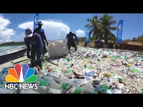 Cleanup Crews Say Masks And Gloves Are Polluting The Ocean | NBC News NOW