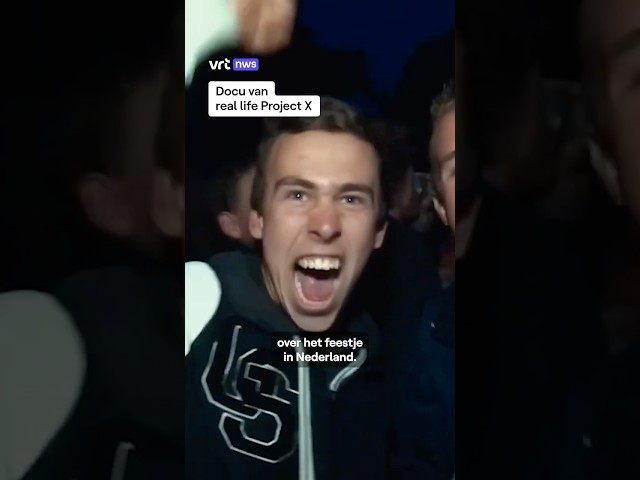 Docu over real life Project X #vrtnws #nws #nieuws #projectx #haren #nederland #feestje #facebook