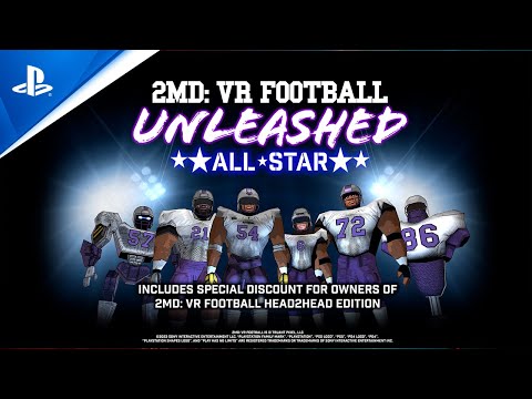 2MD: VR Football Unleashed ALL☆STAR - Launch Trailer | PS VR2 Games