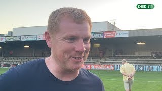 Neil Lennon on the match | Wiener SC 1-2 Celtic |