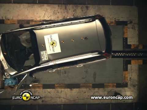 Видео краш-теста Citroen C4 picasso с 2007 года