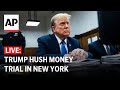 Trump hush money trial LIVE: At courthouse in New York as trial resumes