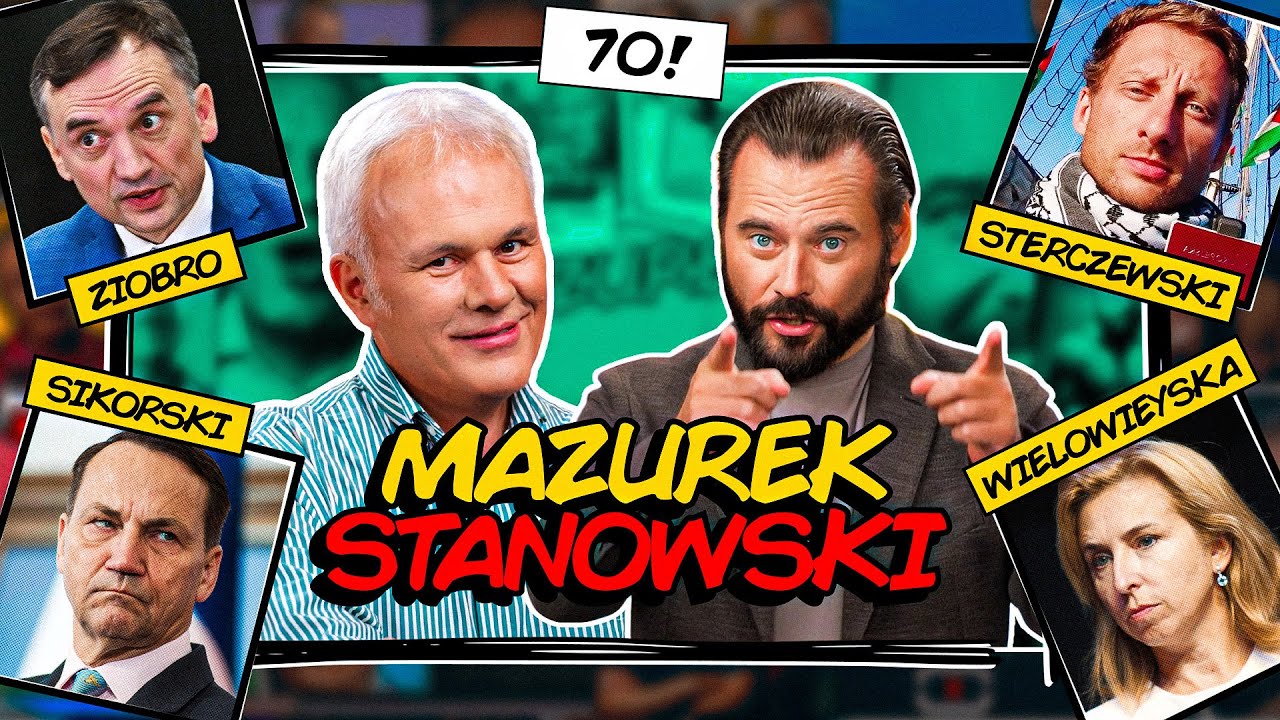 MAZUREK & STANOWSKI #70 - ZIOBRO VS KOMISJA. SIKORSKI NIE MA ZAKŁADNIKÓW. IRYTACJA WIELOWIEYSKIEJ