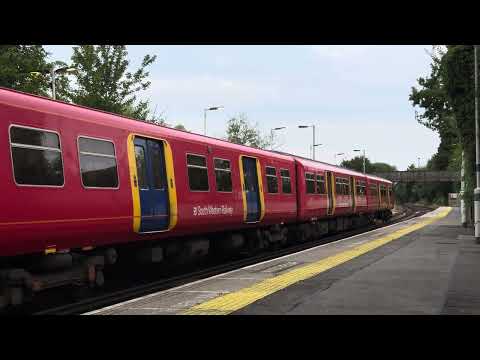 Class 455 -South Western Railway - Ashtead Station - 13th July 2024