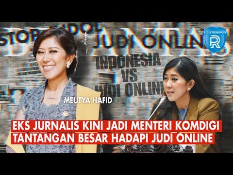 Meutya Hafid: Eks Jurnalis yang Kini Jadi Menteri Komdigi, Tantangan Besar Hadapi Judi Online