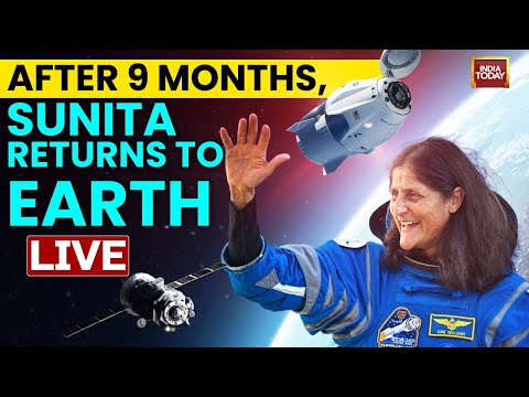 NASA LIVE News: Sunita Williams Grand Homecoming After 9 Months In Space | Sunita & Butch Wilmore
