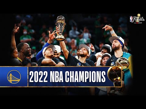 Golden State Warriors 2021-22 NBA Championship Celebration video clip