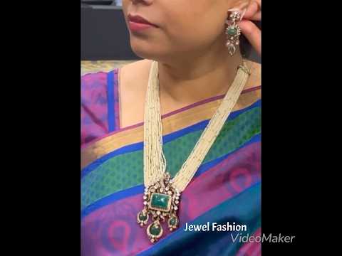 Simple Sea Pearl Necklace Designs