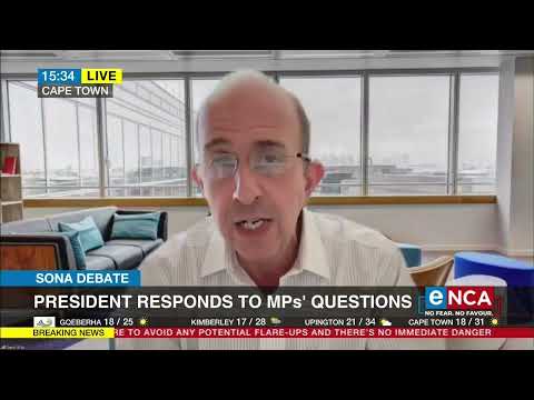SONA Debate | President responds to MPs' questions