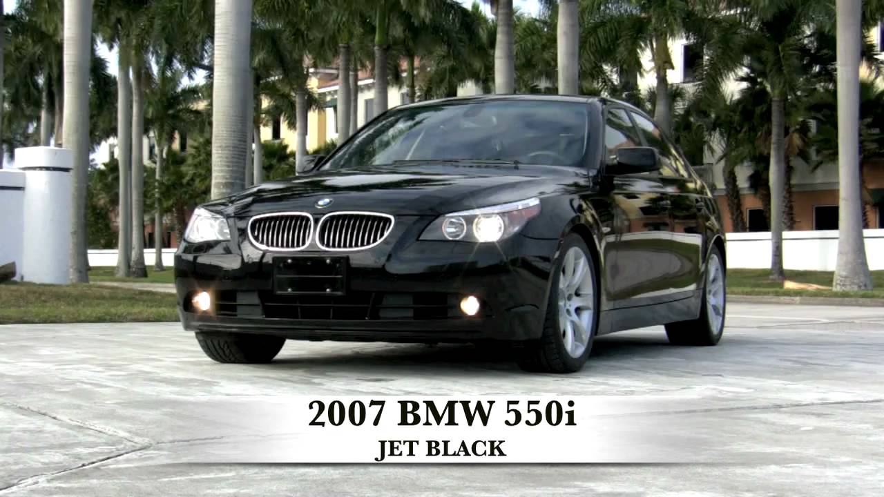 2007 Bmw 550i black #5