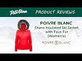 Poivre Blanc Diana Insulated Ski Jacket with Faux Fur (Women's)