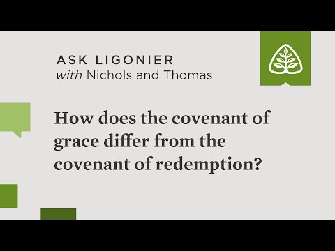 What is the difference between the covenant of grace and the covenant of redemption?