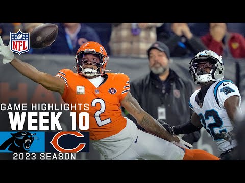 Carolina Panthers vs. Chicago Bears | 2023 Week 10 Game Highlights video clip
