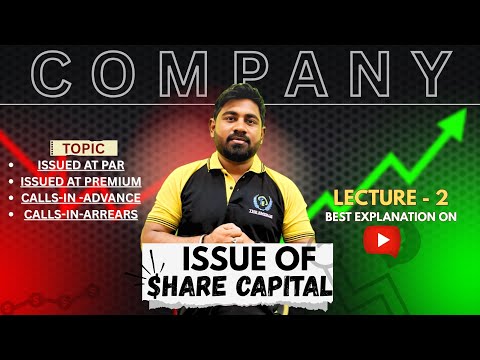 Issue of Shares | Introduction of Company | Class 12 Accountancy | By Sanu Sinha Sir | The EMERGE