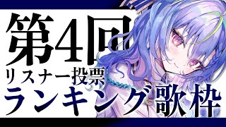 【 4周年企画 】第4回リスナー投票ランキング歌枠 #vsinger #karaoke 【涼海ネモ / ななしいんく】