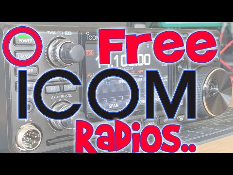 ICOM Radio Giveaway! FREE Ham Radios!