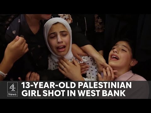 West Bank violence increases: 13-year-old girl and American protester shot dead